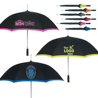 46" Arc Edge Two-Tone Umbrella